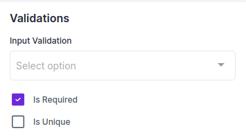 Validation